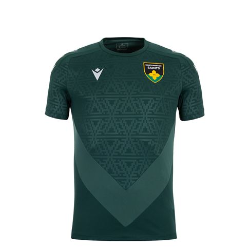 Northampton Saints Kids Training Dry T-Shirt - 2025 - Front Northampton Saints Kids Training Dry T-Shirt - 2025 - Front