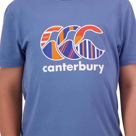 Canterbury Kids Uglies T-Shirt - Blue Logo