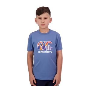 Canterbury Kids Uglies T-Shirt - Blue Front