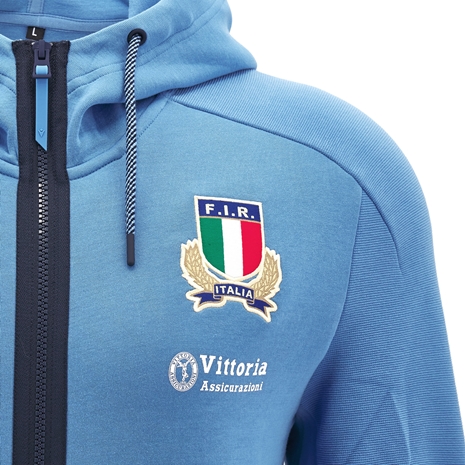 Italy Mens Cotton Hoody - 2025 - FIR Crest
