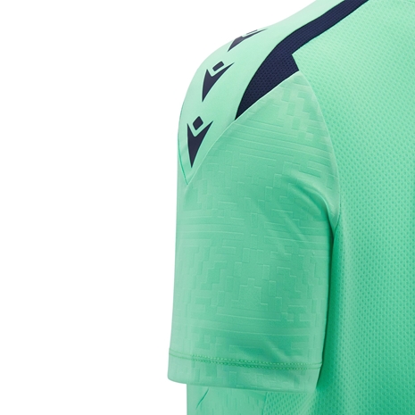 Scotland Junior Poly Shirt -Green - Short Sleeve - 2025 - Sleeve