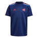 France Junior Supporters T-Shirt Dark Blue 24/25 - Front 