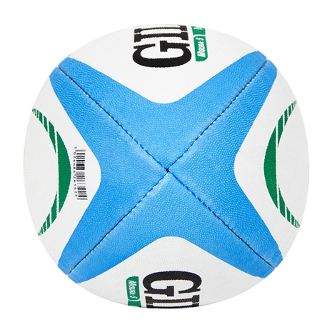 Gilbert Italy Replica Rugby Ball - End