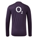 England Mens 1/2 Zip Fleece - Nightshade - 2025 - Back 
