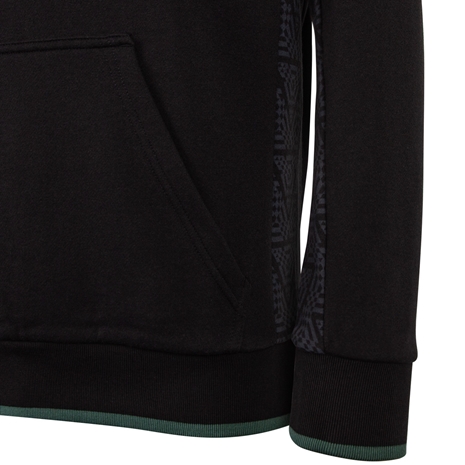 Connacht Mens Hoodie Black - 2025 - Sleeve