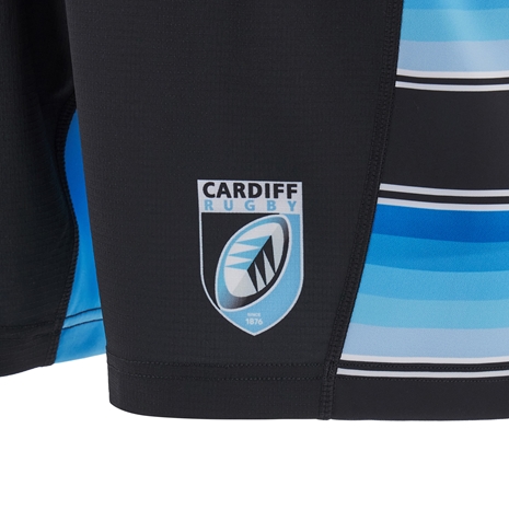 Cardiff Kids Home Rugby Shorts - 2025 - Crest