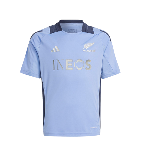 All Blacks Junior Performance T-Shirt - Blue 24/25
