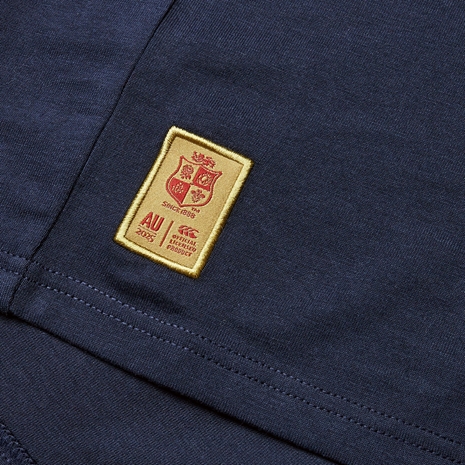 British and Irish Lions Infant Little Lions T-Shirt Navy - Official Product