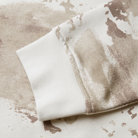 British and Irish Lions Mens Camp Crew Jumper - Taupe - Sleeve