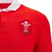 Wales Mens Cotton Home Rugby Shirt - Long Sleeve 2025 - WRU 