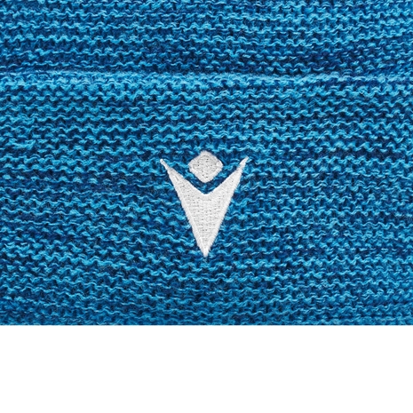 Scotland Adults Pom Pom Beanie - Navy Melange 2025 - Logo Scotland Adults Pom Pom Beanie - Navy Melange 2025 - Logo