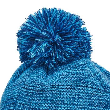 Scotland Adults Pom Pom Beanie - Navy Melange 2025 - Top Scotland Adults Pom Pom Beanie - Navy Melange 2025 - Top