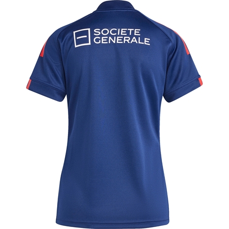 France adidas Womens Home Jersey - Dark Blue 2024 - Back