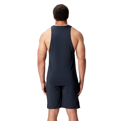 British and Irish Lions Mens Singlet Navy - Model Back