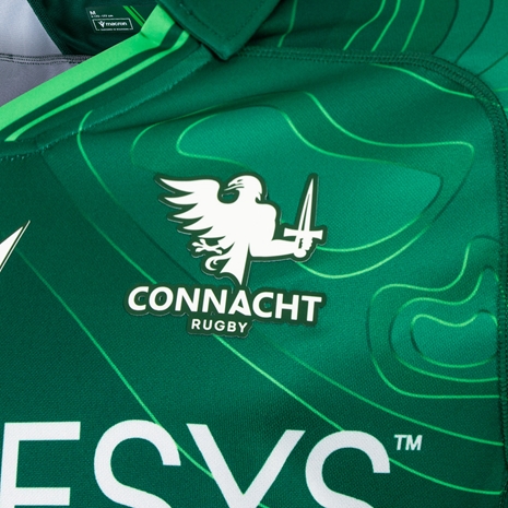 Connacht Mens Home Rugby Shirt - Short Sleeve - 2025 - Eagle