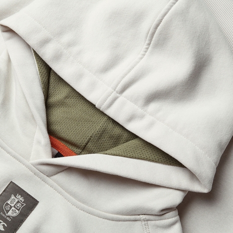 British and Irish Lions Outback Junior Fleece Hoody - Natural - Hood