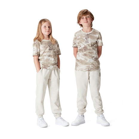 British and Irish Lions Junior Camo T-Shirt Taupe - full length