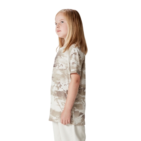 British and Irish Lions Junior Camo T-Shirt Taupe - left view