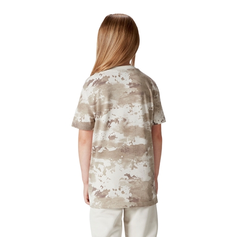 British and Irish Lions Junior Camo T-Shirt Taupe - back