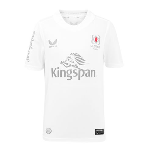 Ulster Junior Home Rugby Shirt 2024 - Front Ulster Junior Home Rugby Shirt 2024 - Front
