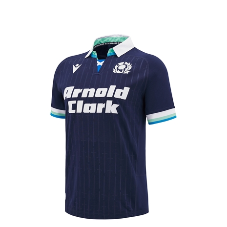Scotland Junior Home Rugby Shirt - Short Sleeve - 24/25