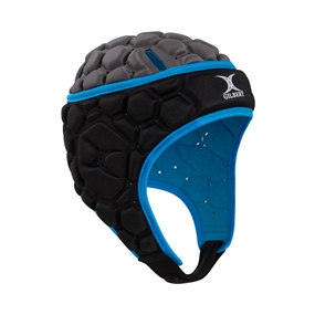 Gilbert Adults Headguard XP250 Electric Blue - Front