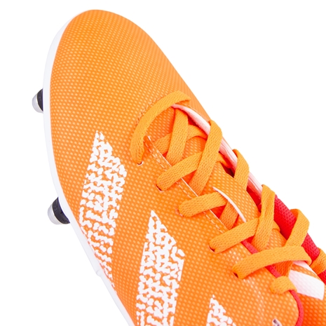 adidas Kids Team Soft Ground Rugby Boots - Solar Orange
