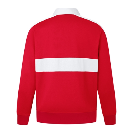 lions mens heritage rugby shirt - back