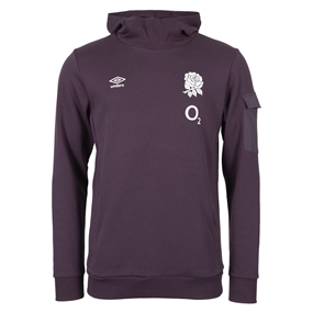 England Mens Presentation Hoodie Nightshade 24/25 - Front