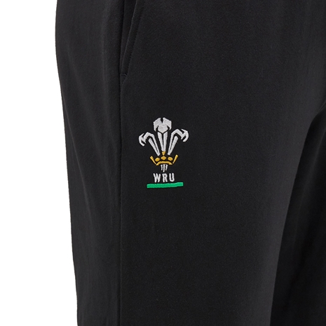 Wales Mens Travel Cotton Pants - Black 2025 - WRU