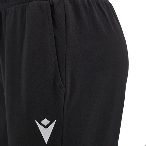 Wales Mens Travel Cotton Pants - Black 2025 - Macron