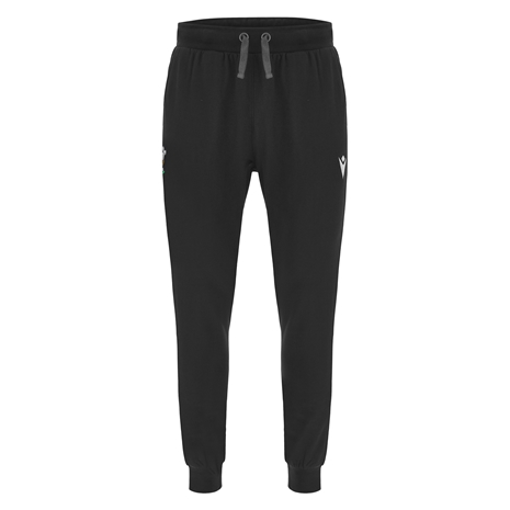 Wales Mens Travel Cotton Pants - Black 2025 - Front