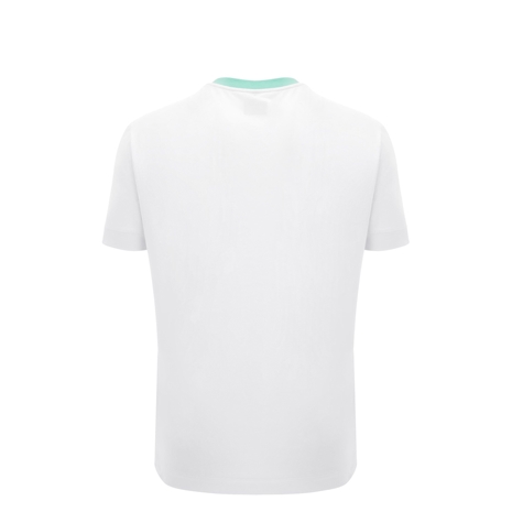 Scotland Mens Travel Cotton T-Shirt - White - Short Sleeve 2025 - Back