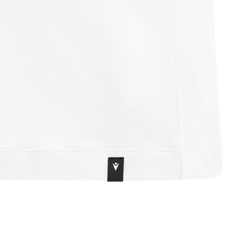 Scotland Mens Travel Cotton T-Shirt - White - Short Sleeve 2025 - Badge