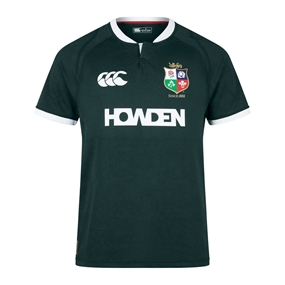 British and Irish Lions Training Jersey Green - Front