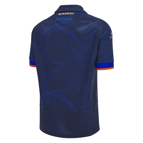 Edinburgh Mens Home Rugby Shirt - Short Sleeve - 24/25 - Back