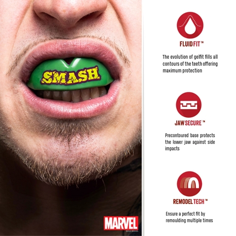 SafeJawz Marvel The Hulk Mouthguard Feature Image