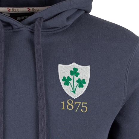 R1823 Ireland 1875 Hoodie - Petrol Blue