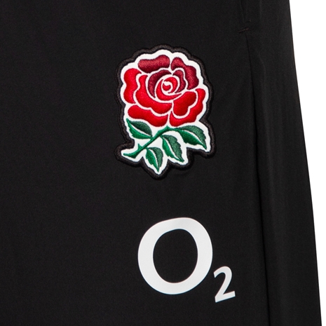 England Mens Presentation Pants Black 24/25 - RFU Rose