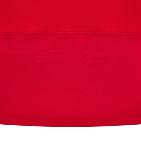 Wales Womens Cotton Home Rugby Shirt - 2025 - Dragon