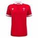 Wales Womens Cotton Home Rugby Shirt - 2025 - Front 