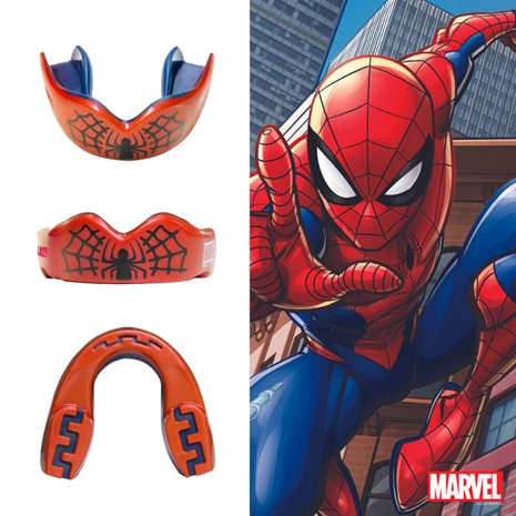 SafeJawz Marvel Spider-Man Mouthguard Refit Character Art
