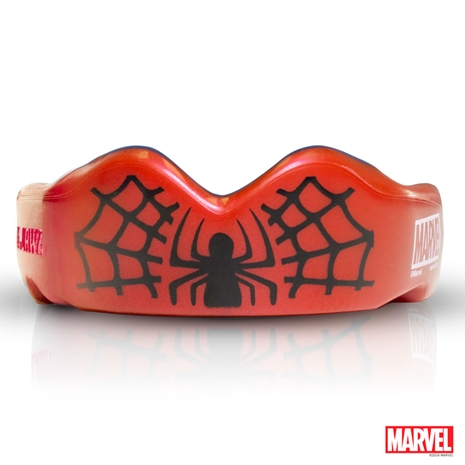 SafeJawz Marvel Spider-Man Mouthguard Front
