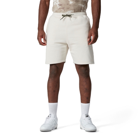 British and Irish Lions Outback Mens Fleece Shorts - Natural - Model Front