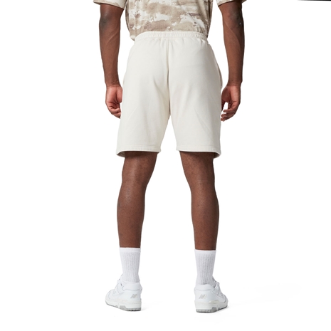 British and Irish Lions Outback Mens Fleece Shorts - Natural - Model Back