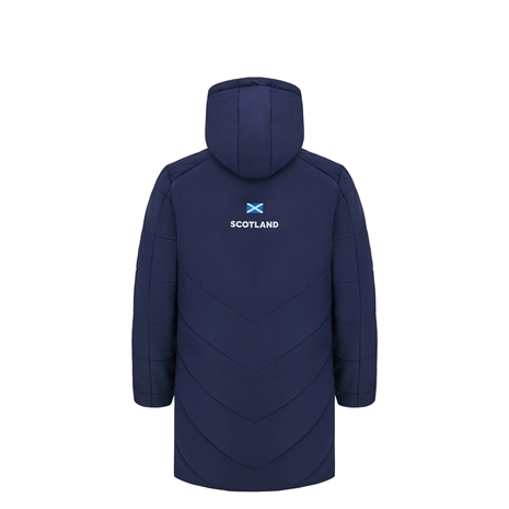 Scotland Junior Padded Jacket - 2025 - Back Scotland Junior Padded Jacket - 2025 - Back
