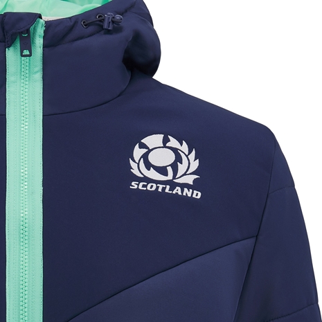 Scotland Junior Padded Jacket - 2025 - Badge Scotland Junior Padded Jacket - 2025 - Badge