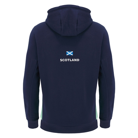 Scotland Mens Travel Hoody - 2025 - Back