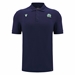 Scotland Mens Athleisure Travel Polo-Navy-24/25 - Front  Scotland Mens Athleisure Travel Polo-Navy-24/25 - Front