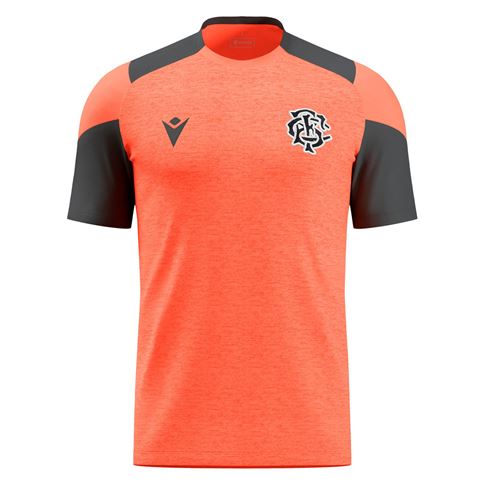 Barbarians Mens Training Rugby Shirt- Short Sleeve - Front Barbarians Mens Training Rugby Shirt- Short Sleeve - Front